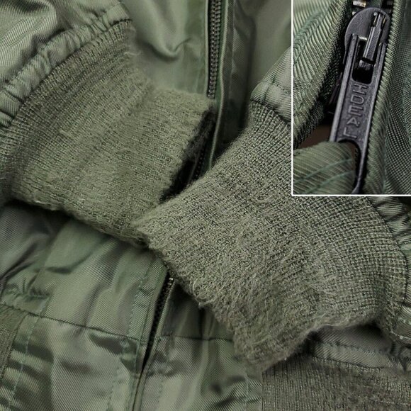 Military Flyer's Jacket CWU-36/P Flight Aramid Summer Vintage 90s Dry Cleaned XL - Picture 8 of 14
